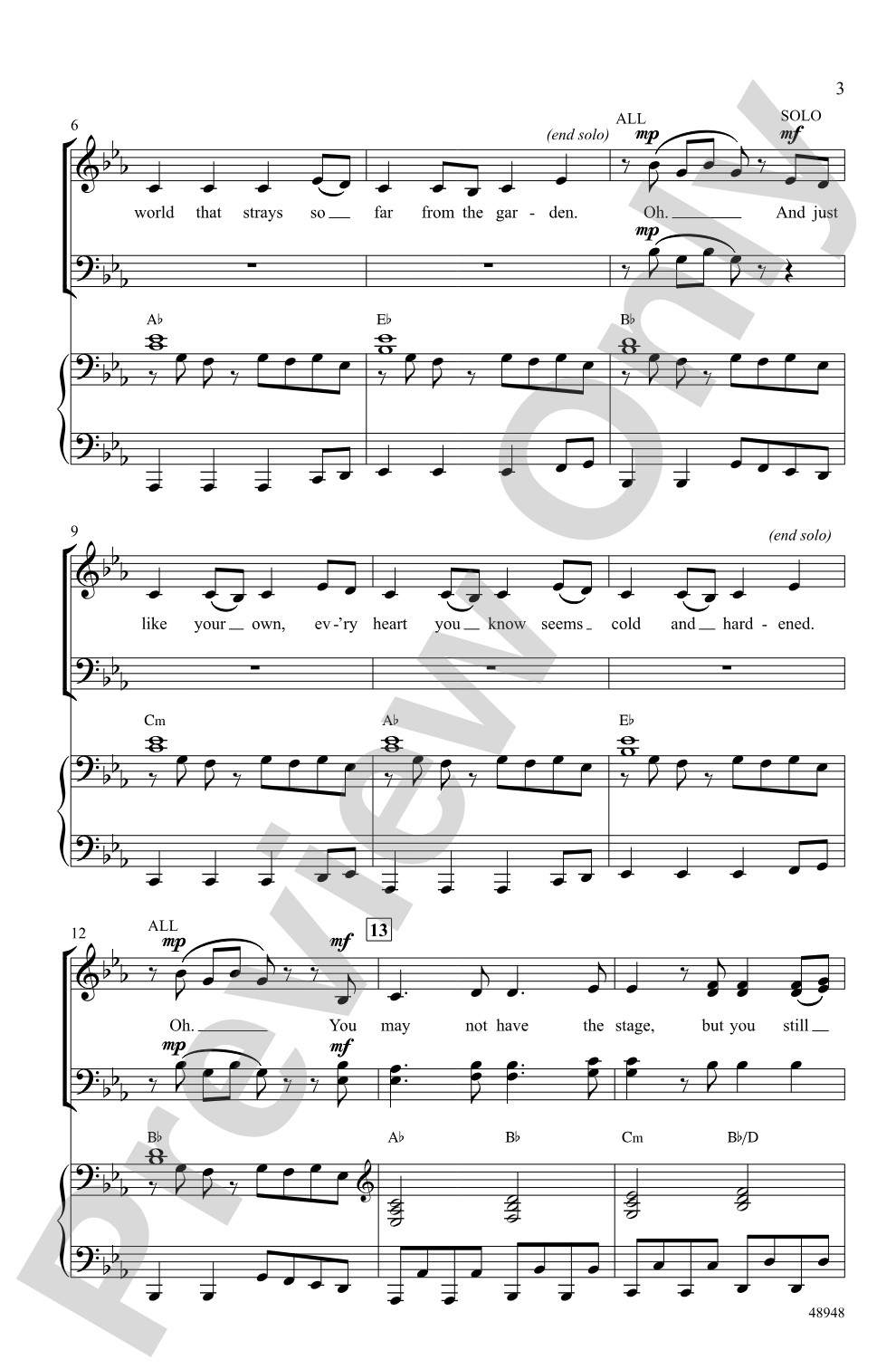 I Dare You: SATB Choral Octavo