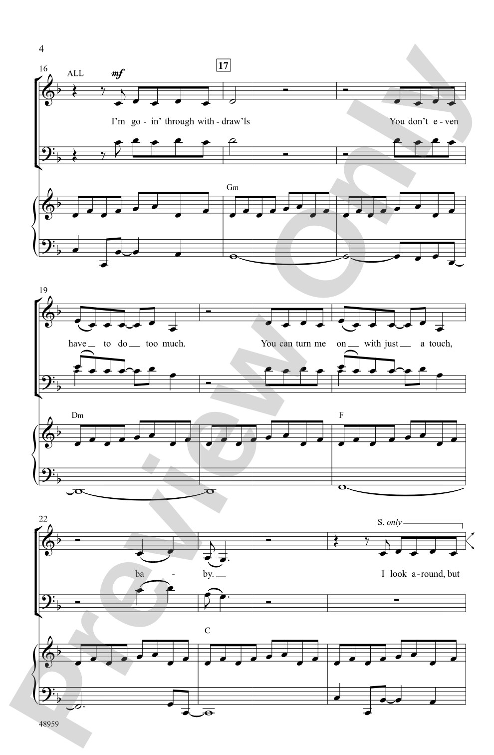 Blinding Lights: SAB Choral Octavo
