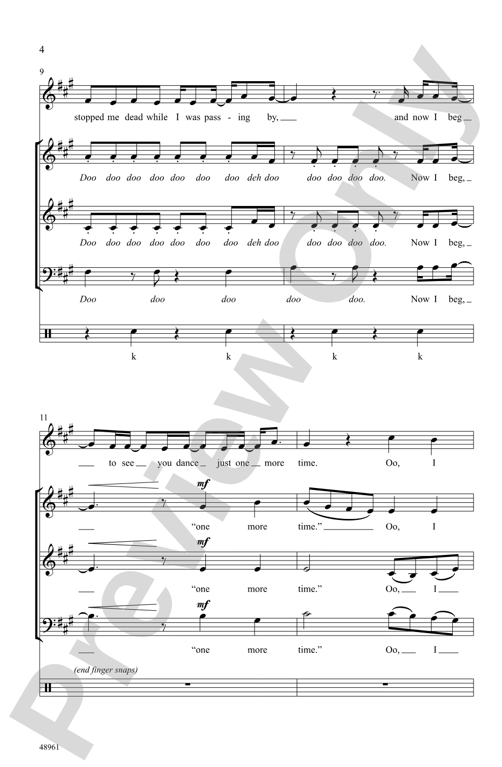Dance Monkey: 3-Part Mixed, <I>a cappella</I> Choral Octavo