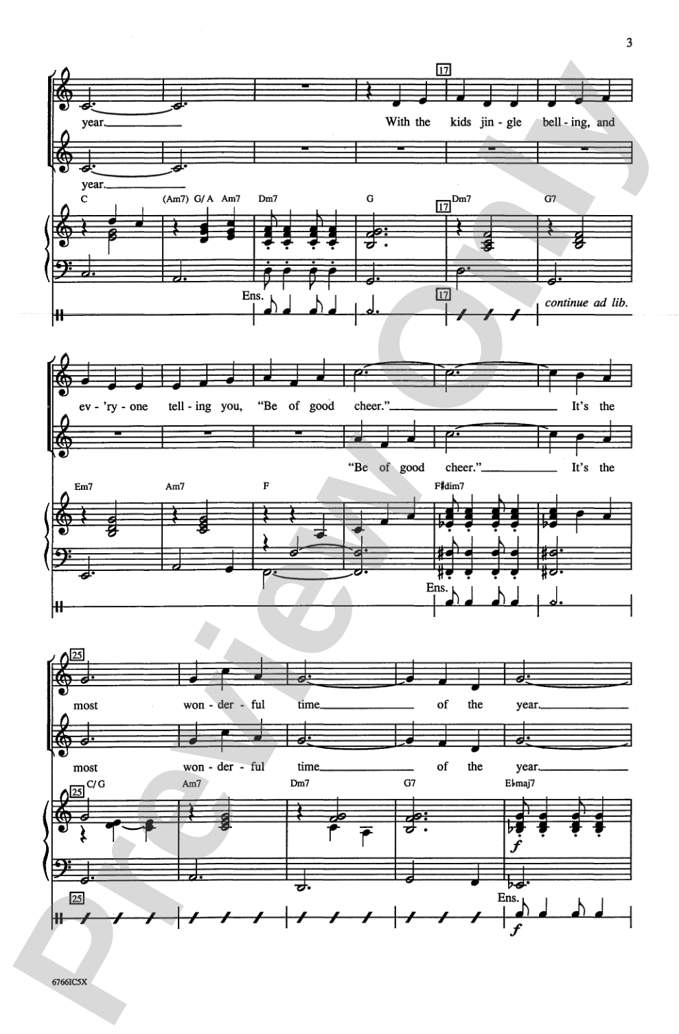 It's the Most Wonderful Time of the Year: 2-Part Choral Octavo