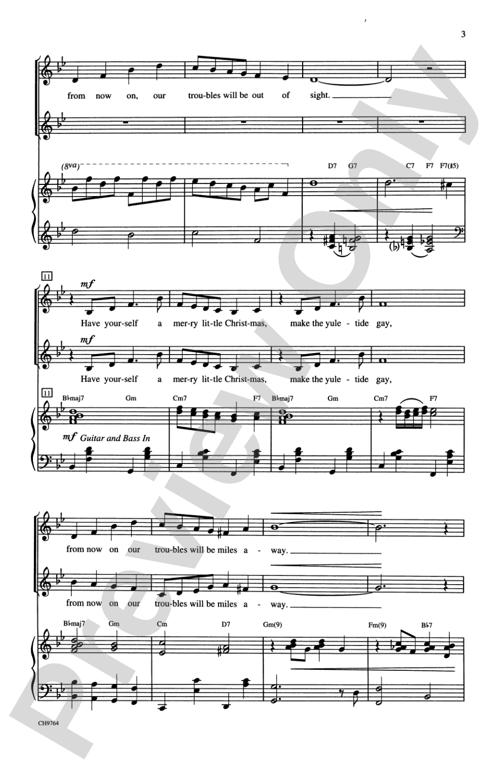 Have Yourself a Merry Little Christmas: 2-Part Choral Octavo