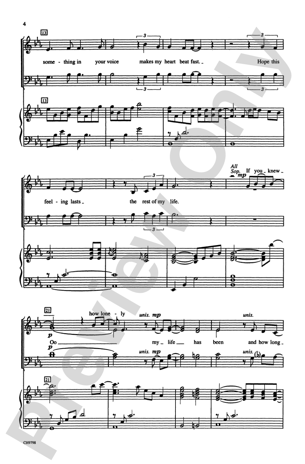 Feels Like Home: SATB Choral Octavo
