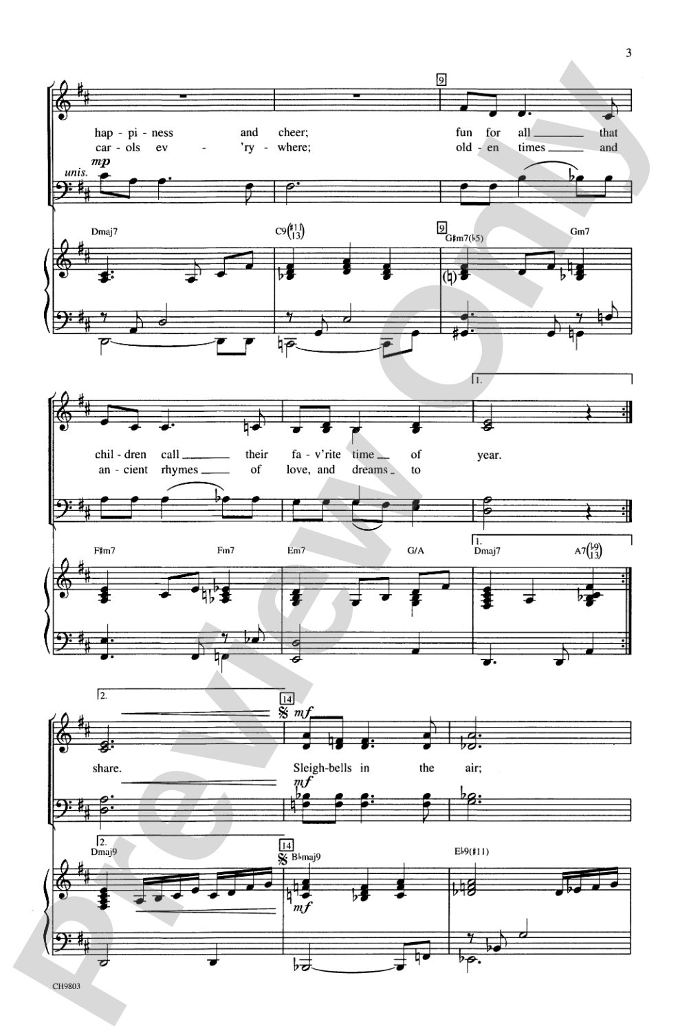 Christmas Time Is Here: SATB Choral Octavo