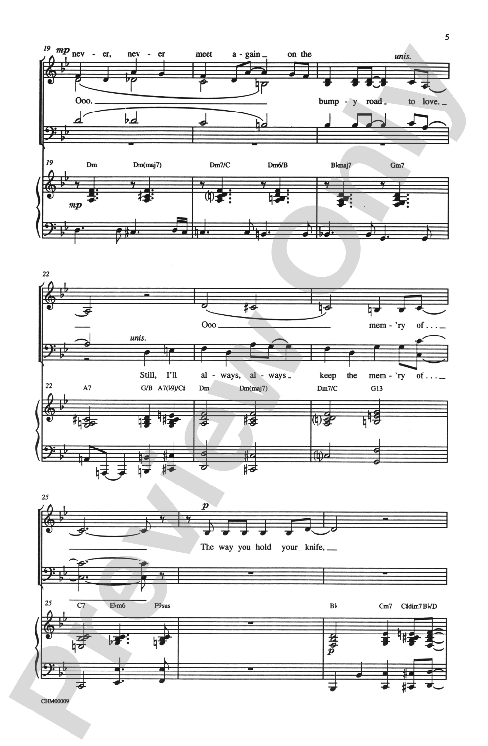 They Can't Take That Away from Me: SATB Choral Octavo