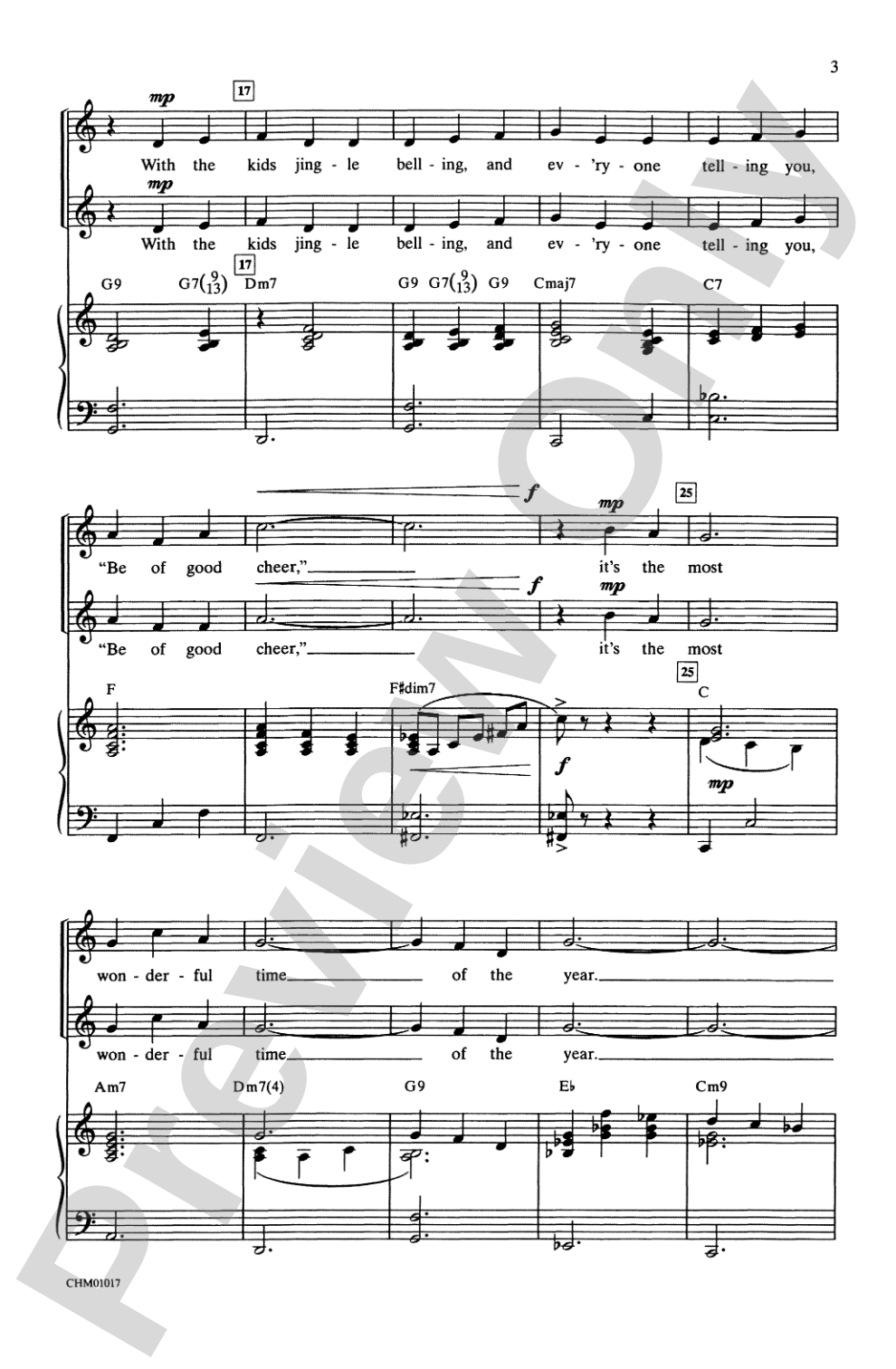 It's the Most Wonderful Time of the Year: 2-Part Choral Octavo