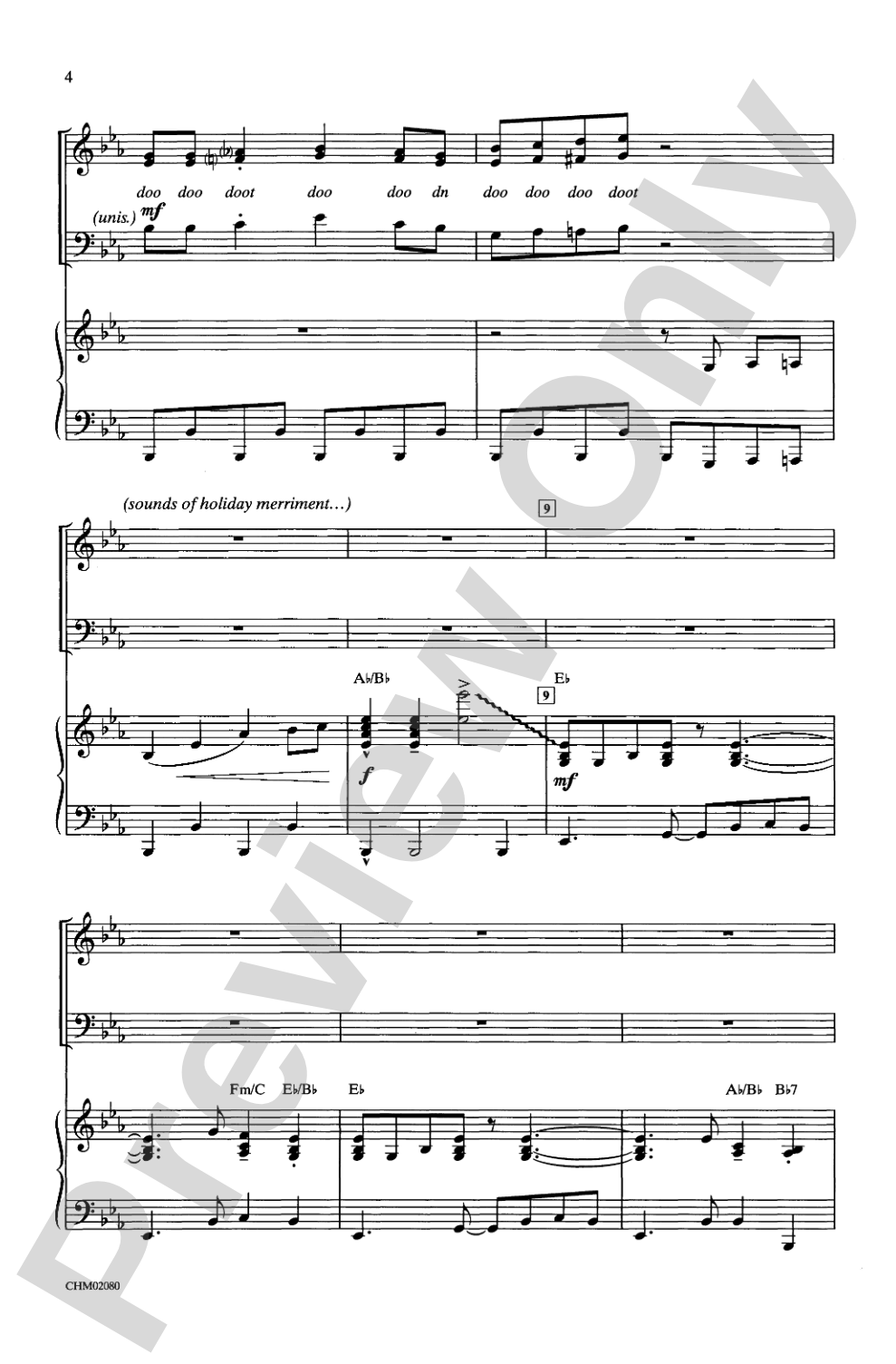 Here Comes Santa Claus: SATB Choral Octavo