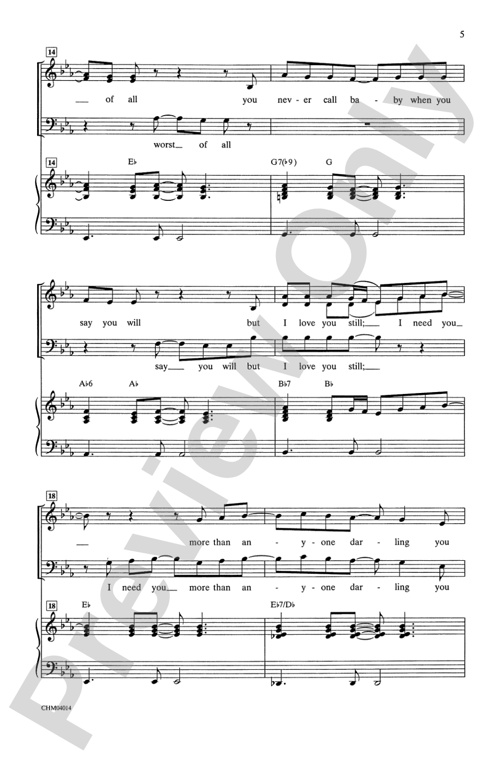 Build Me Up Buttercup: SATB Choral Octavo