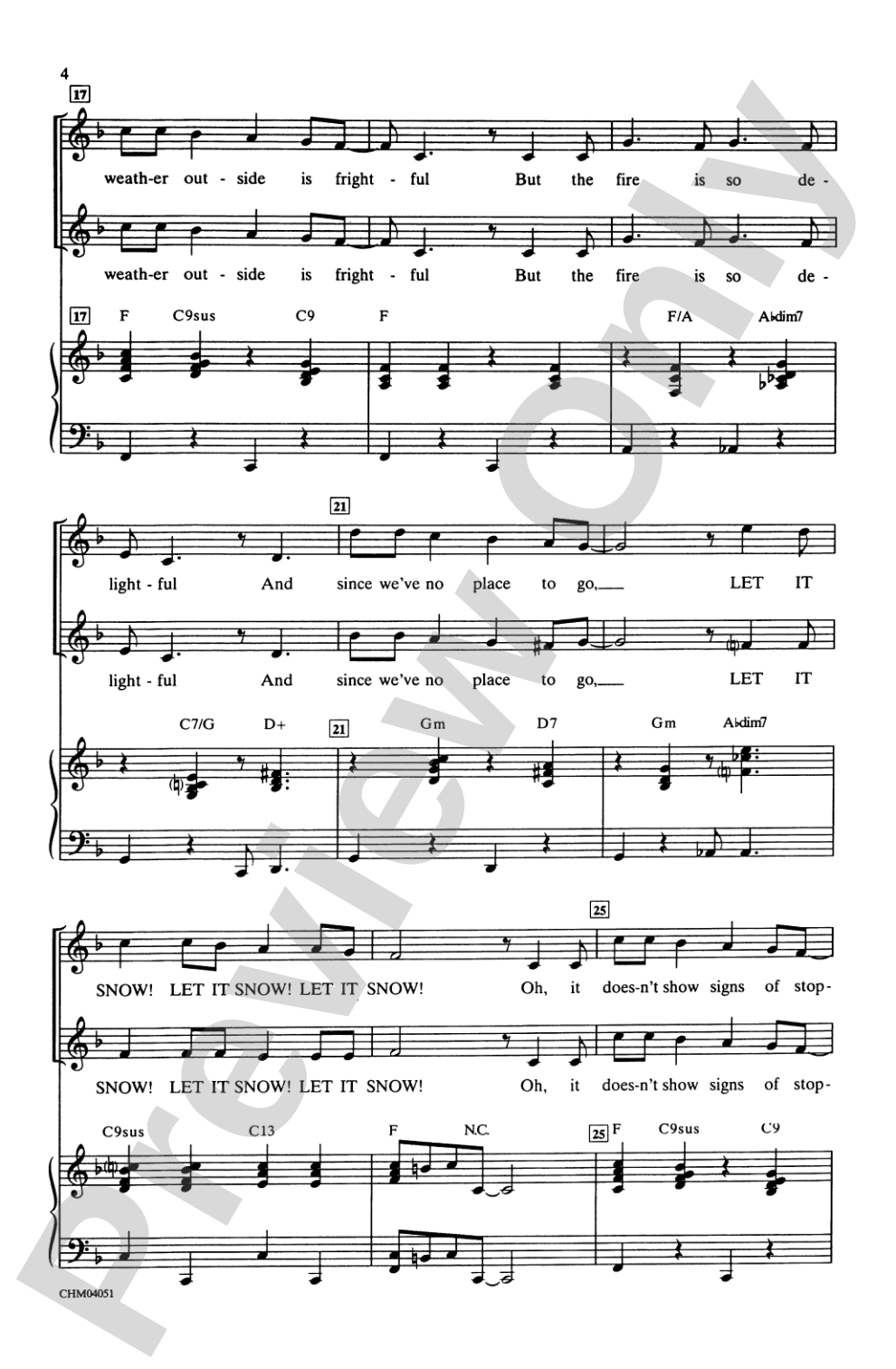 Let It Snow / Winter Wonderland: 2-Part Choral Octavo