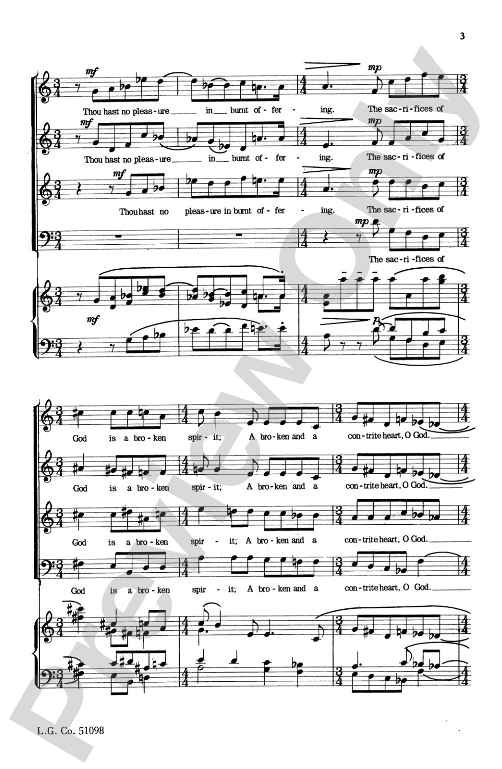Two Psalm Motets: SATB Choral Octavo