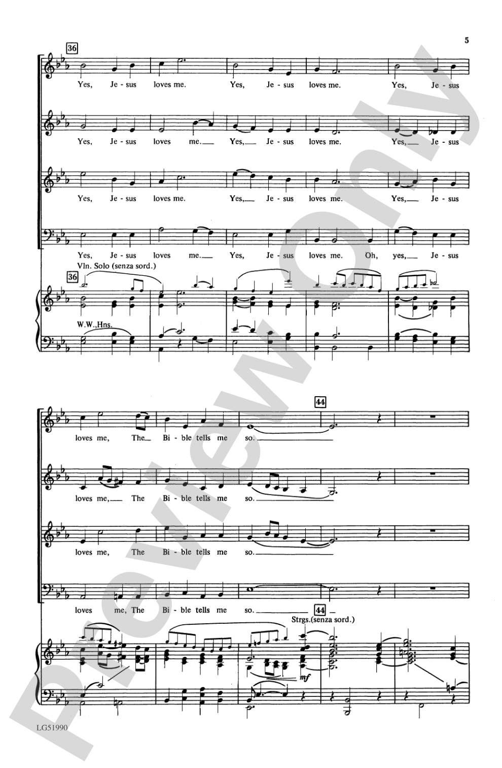 Carol Cantata: No. 1 SATB Choir