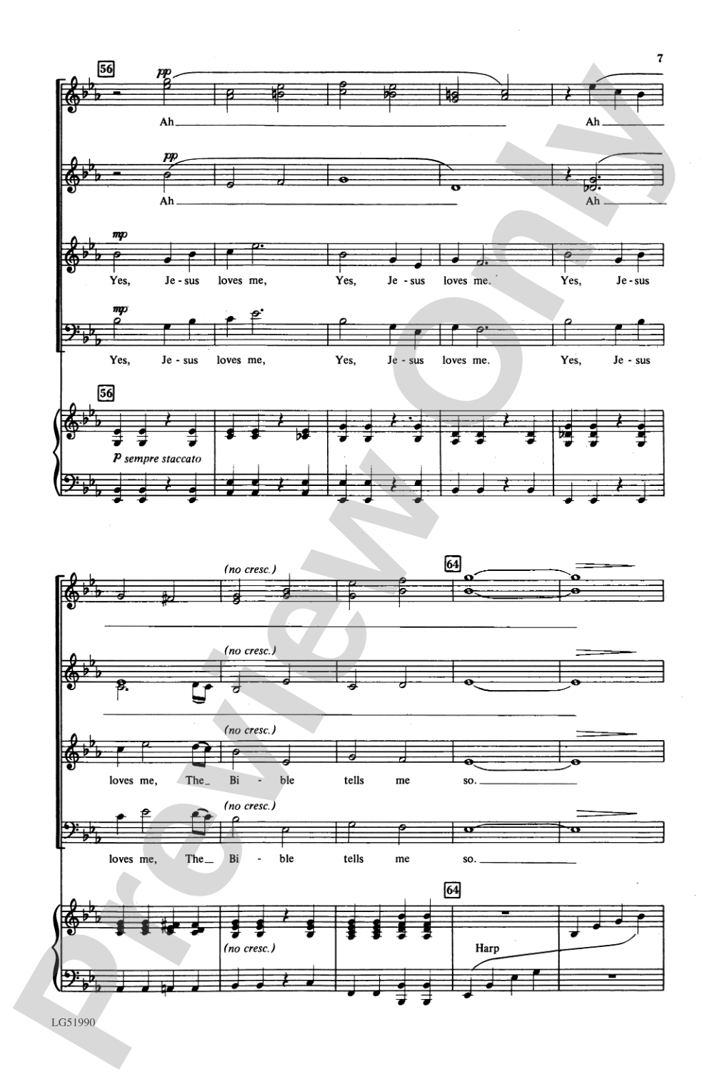 Carol Cantata: No. 1 SATB Choir