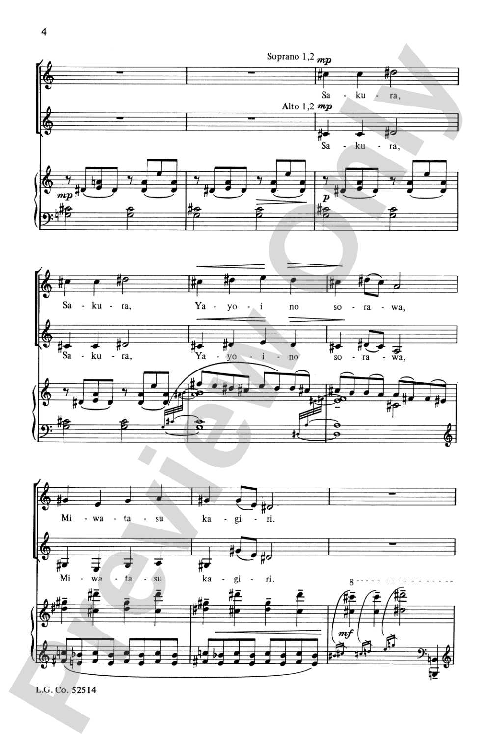 'Round the Globe (Part 2): SSAA Choral Octavo