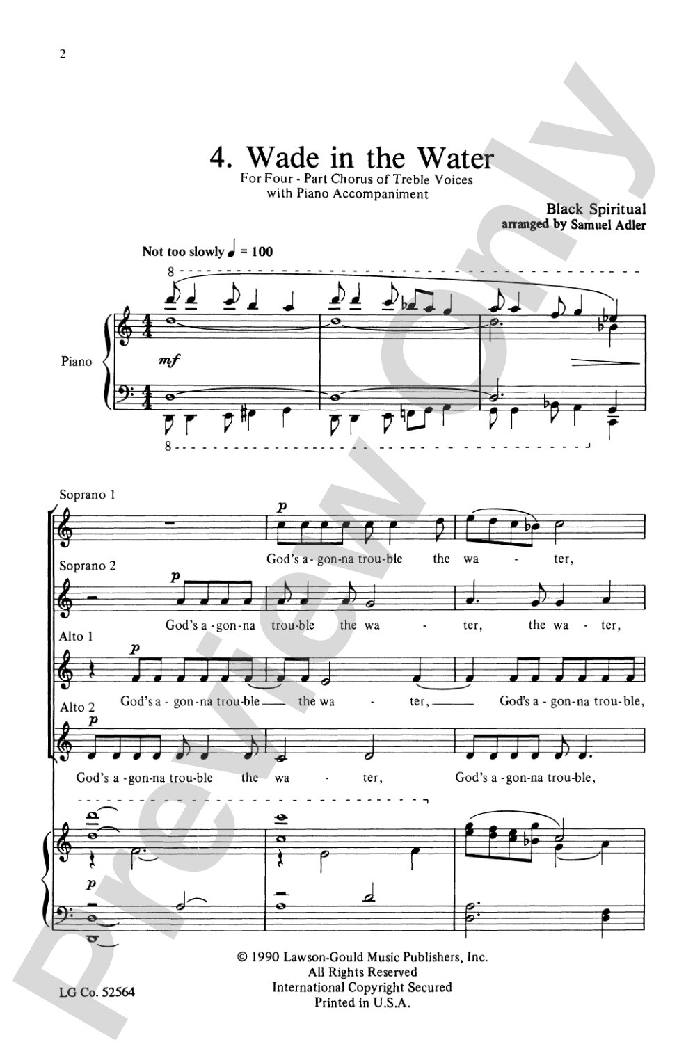 'Round the Globe (Part 5): SSAA Choral Octavo
