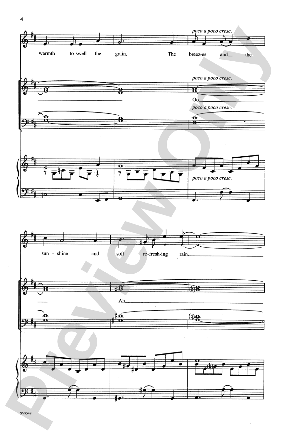All Good Gifts: SATB Choral Octavo