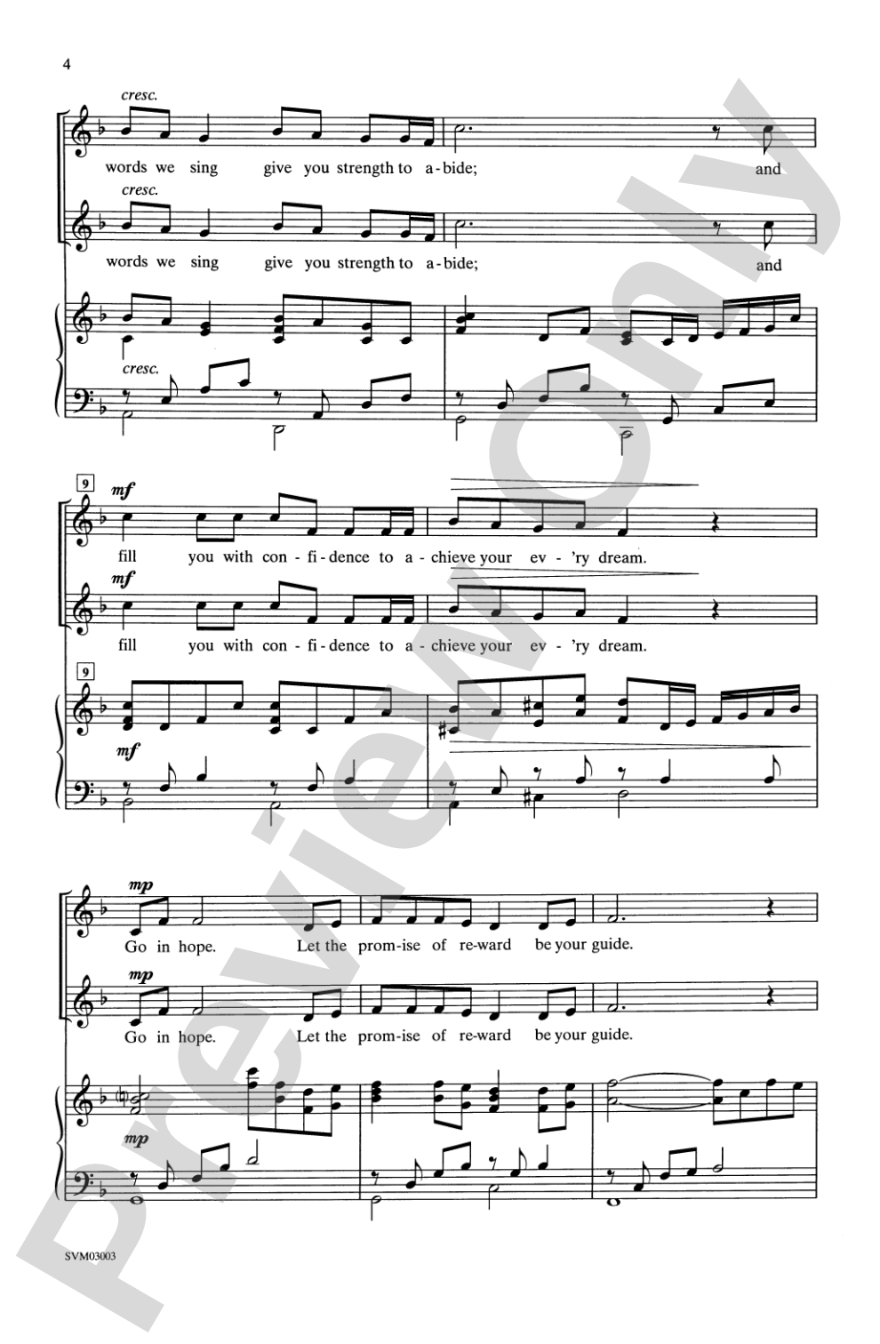 Music in Your Heart: 2-Part Choral Octavo