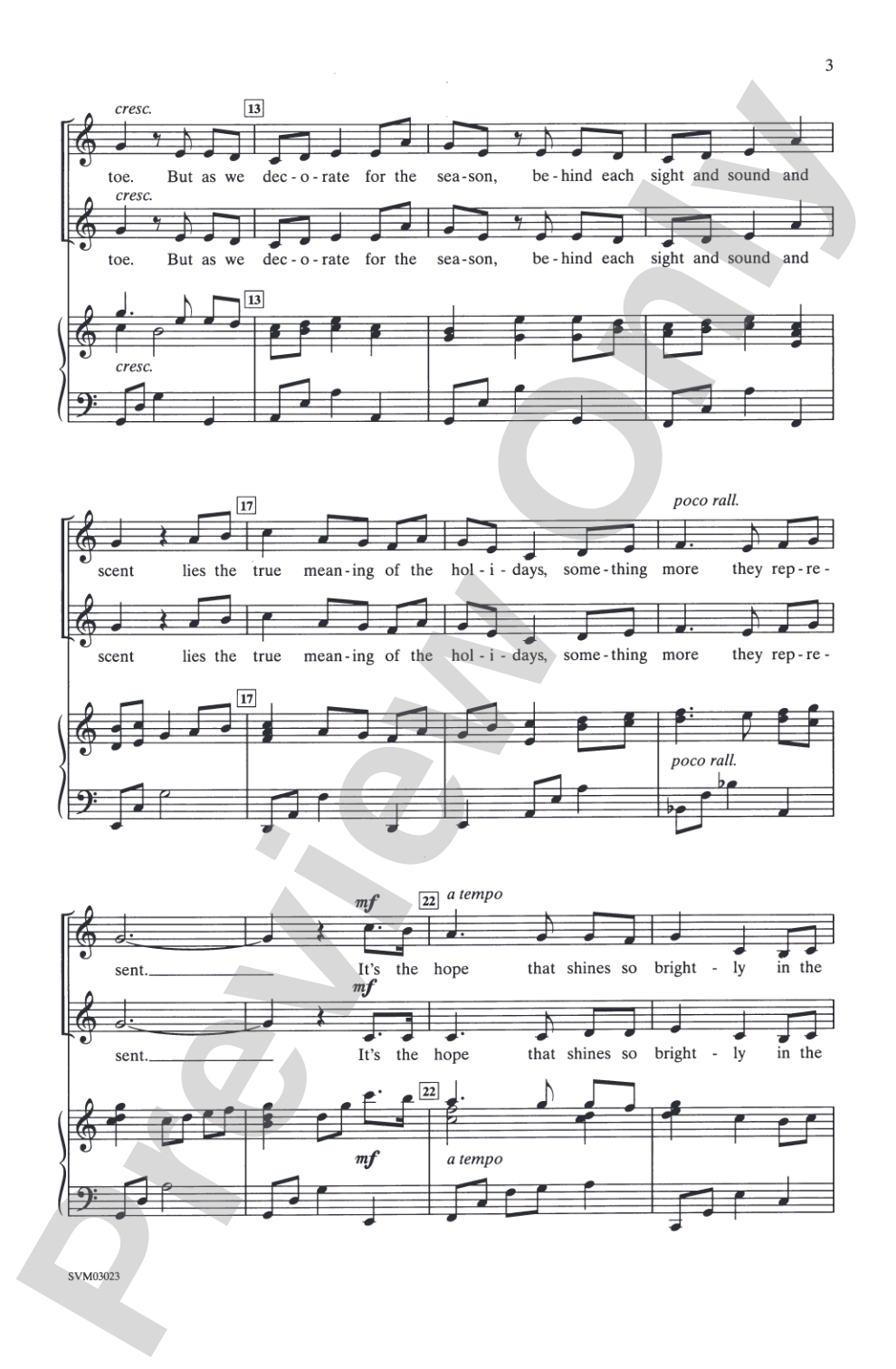 The Most Precious Gift: 2-Part Choral Octavo