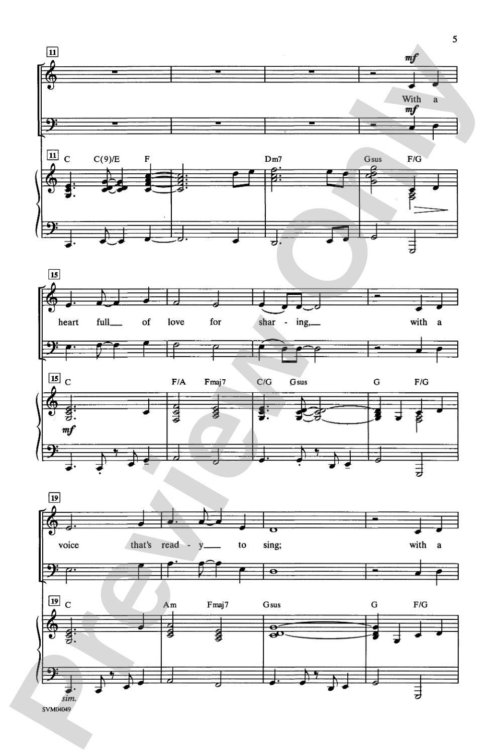 Make a Joyful Noise: SAB Choral Octavo