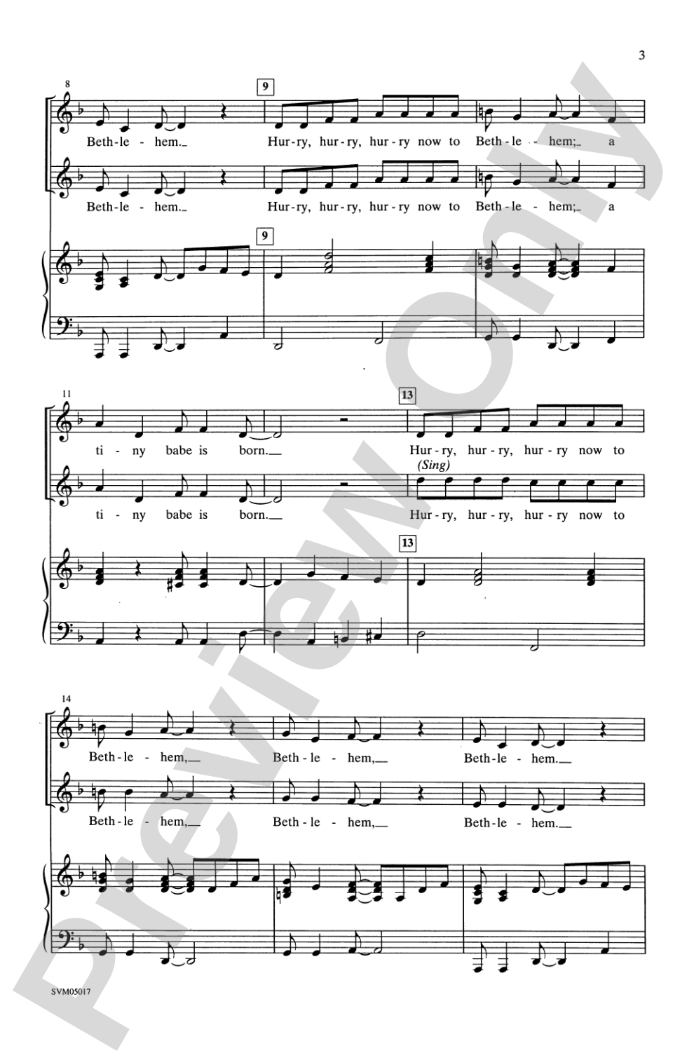 In the Christmas Spirit: 2-Part Choral Octavo