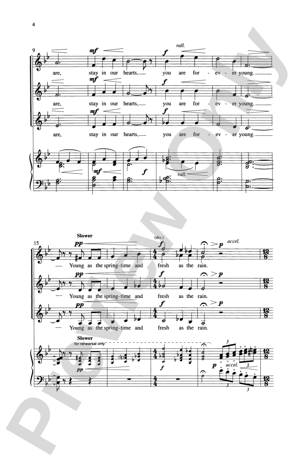 Anne of Green Gables: SSA Choral Octavo
