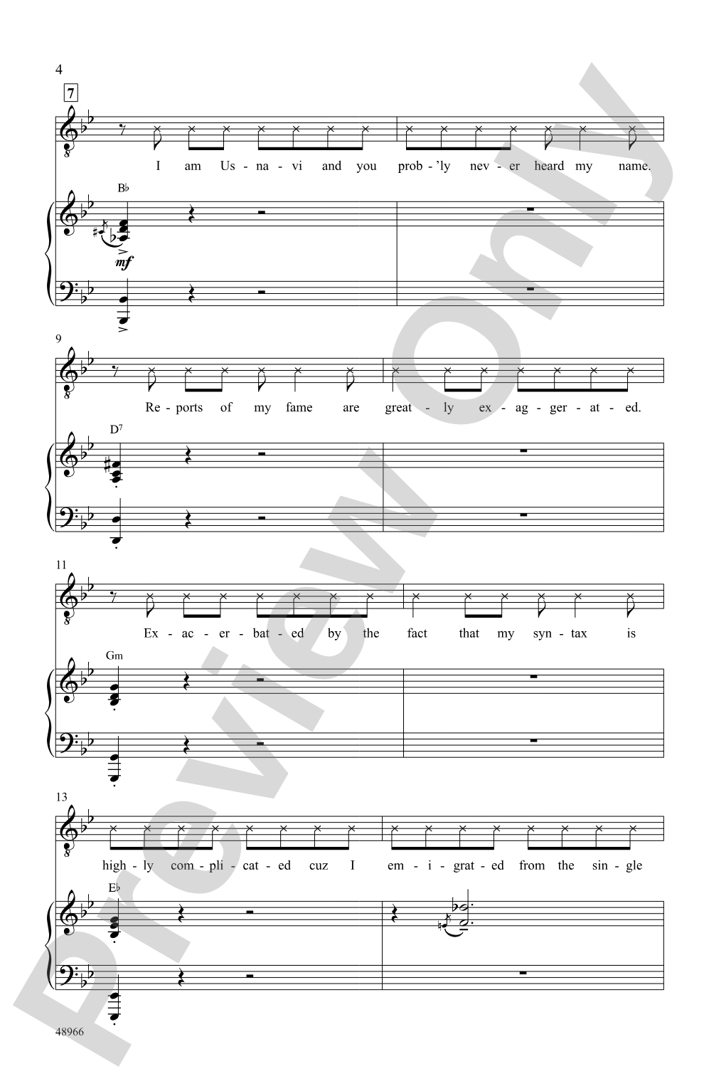 In the Heights (Choral Highlights): SATB Choral Octavo