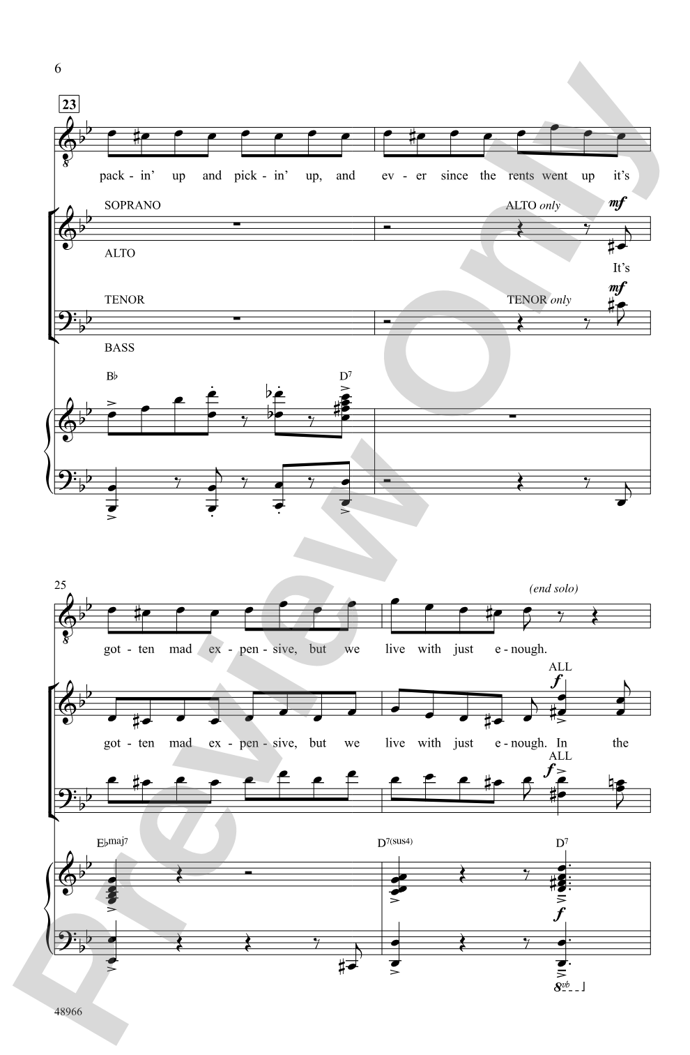 In the Heights (Choral Highlights): SATB Choral Octavo