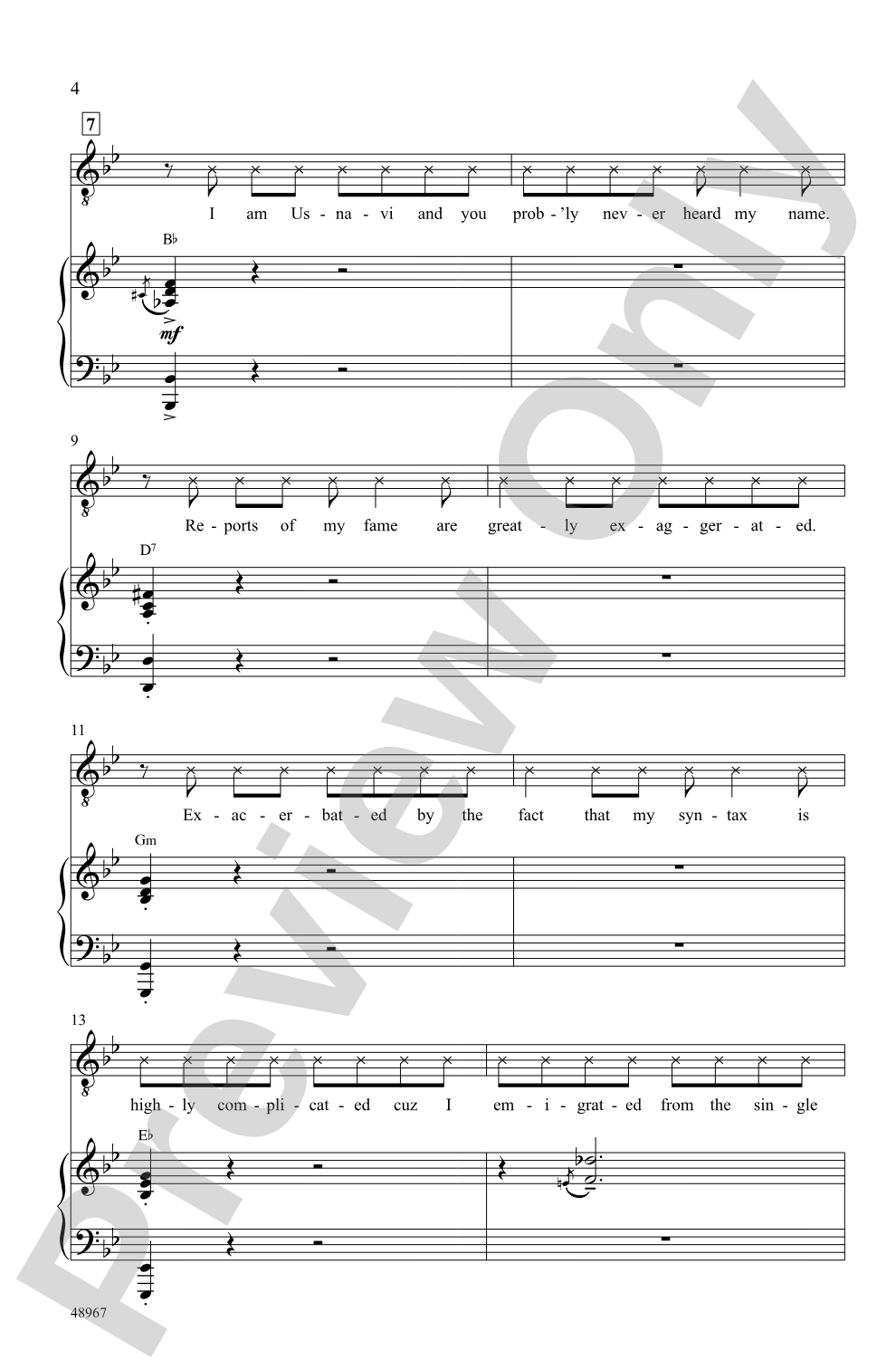 In the Heights (Choral Highlights): SAB Choral Octavo