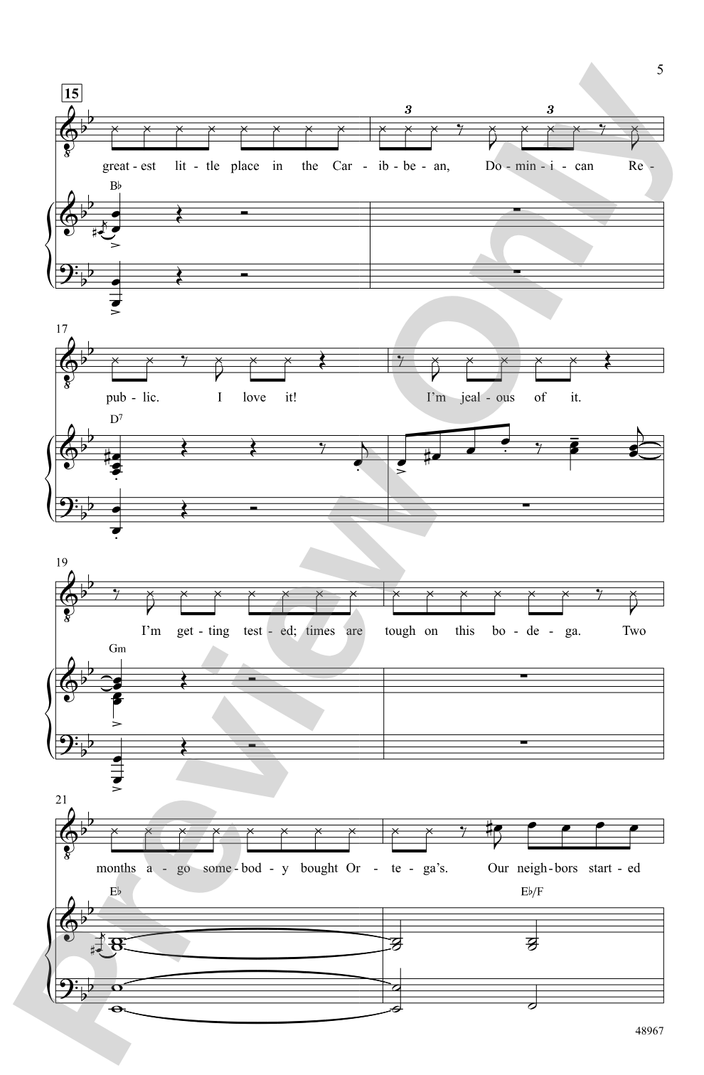 In the Heights (Choral Highlights): SAB Choral Octavo