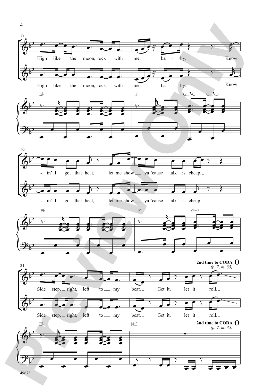 Butter: 2-Part Choral Octavo