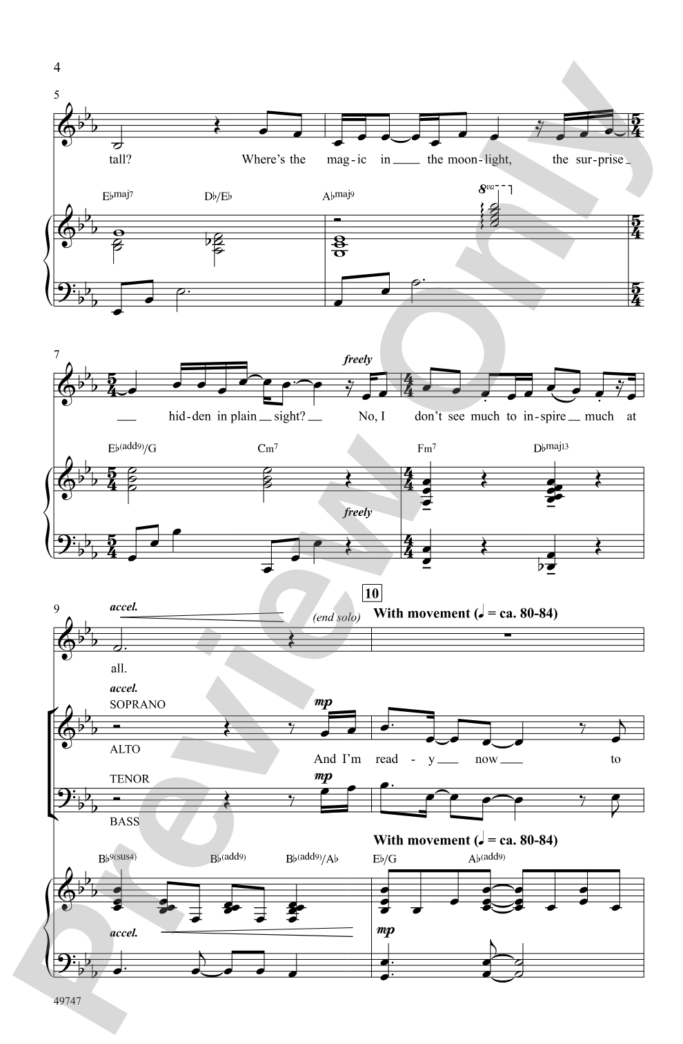 The Square Root of Possible: SATB Choral Octavo
