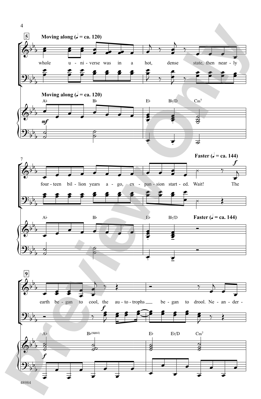 Streaming Sitcoms: SATB Choral Octavo