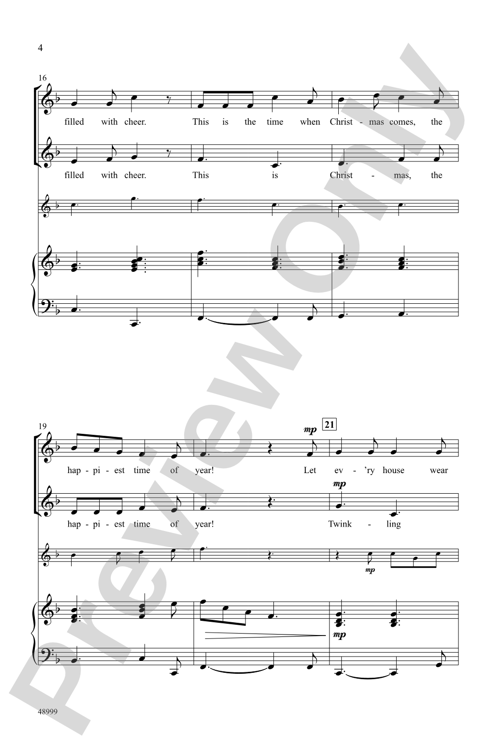 The Happiest Time of Year: 2-Part Choral Octavo