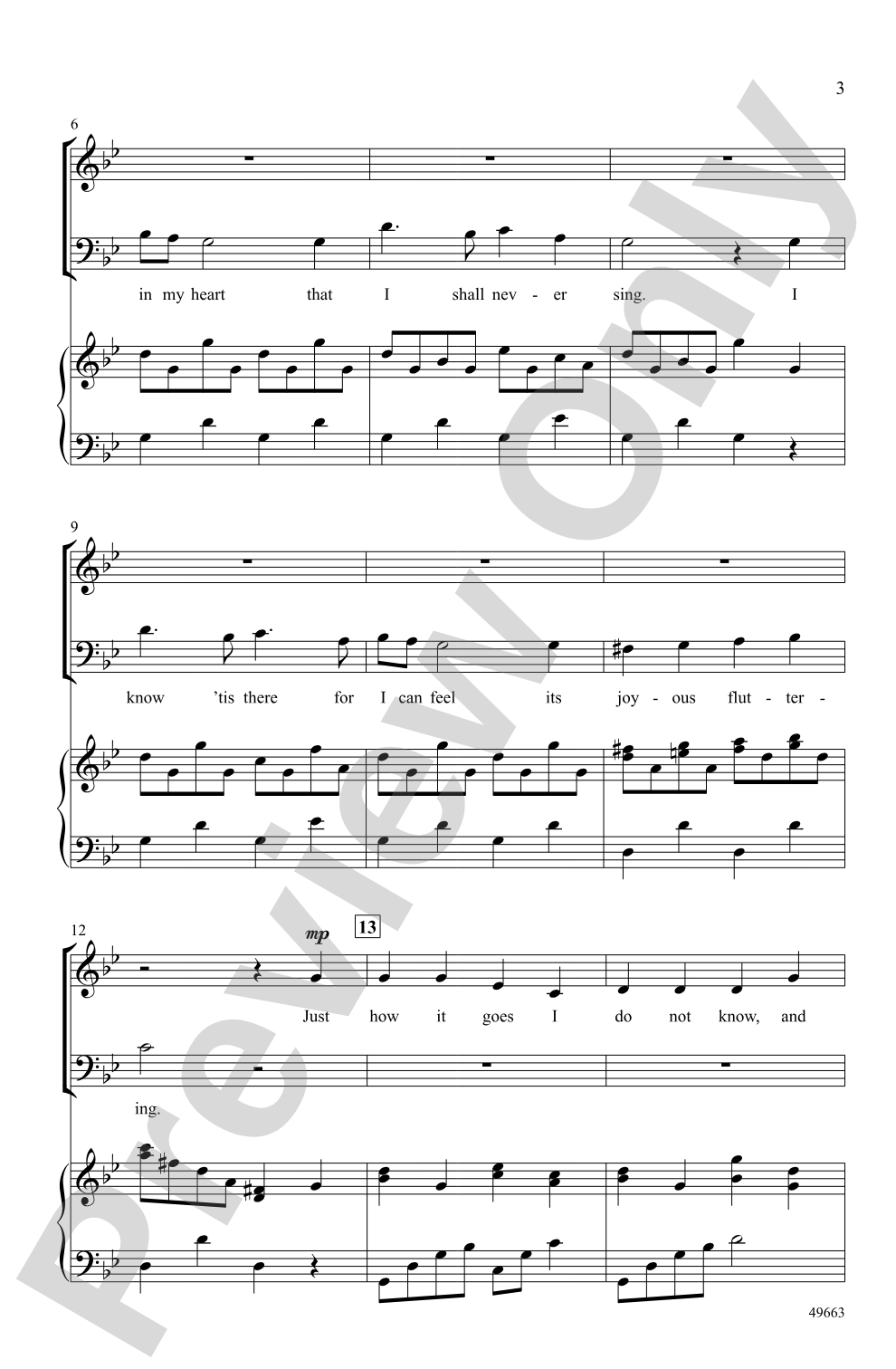 The Note Within: 3-Part Mixed Choral Octavo