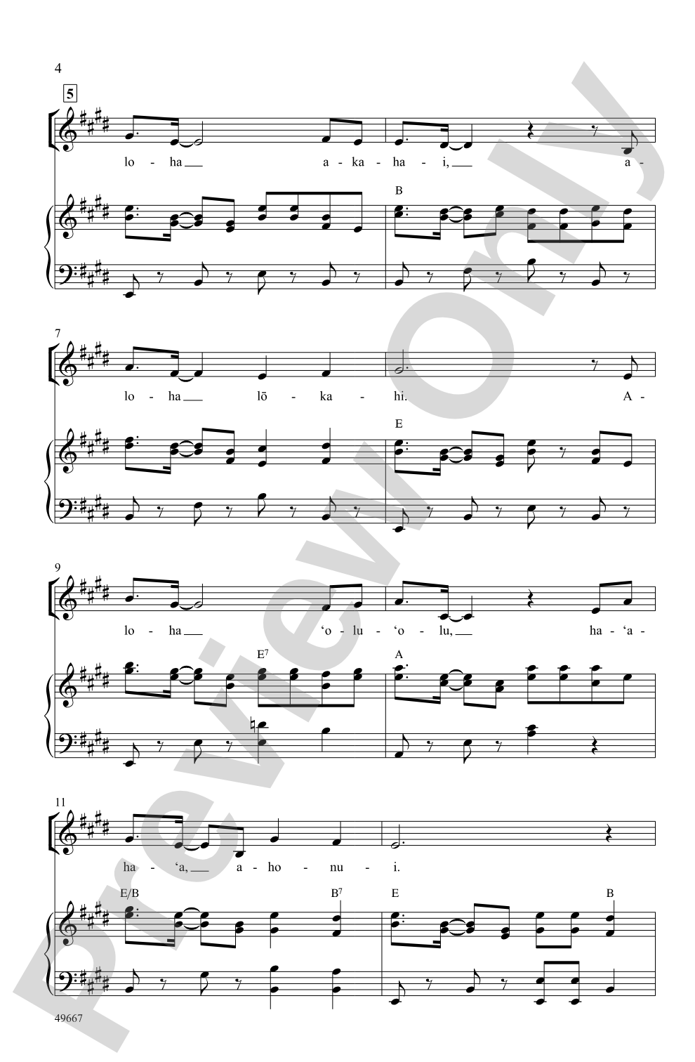 Aloha Spirit: 3-Part Mixed Choral Octavo