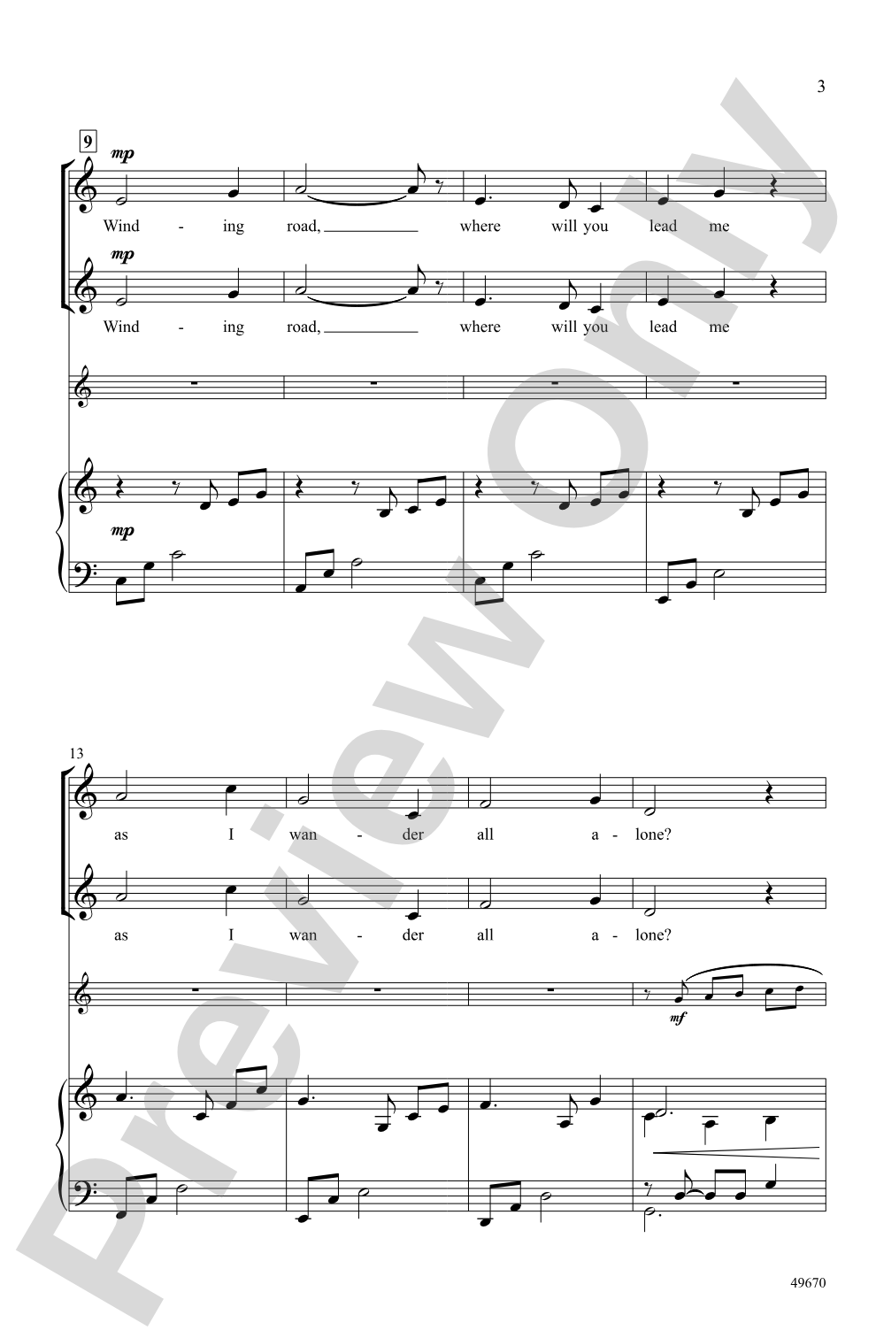 I'm Homeward Bound: 2-Part Choral Octavo