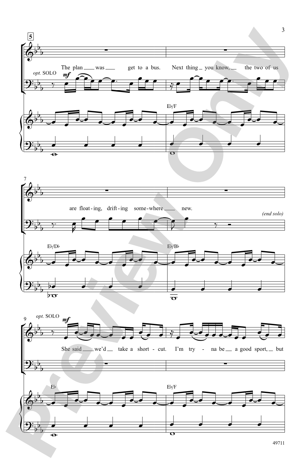 Keep the Beat: SAB / 3-Part Mixed Choral Octavo