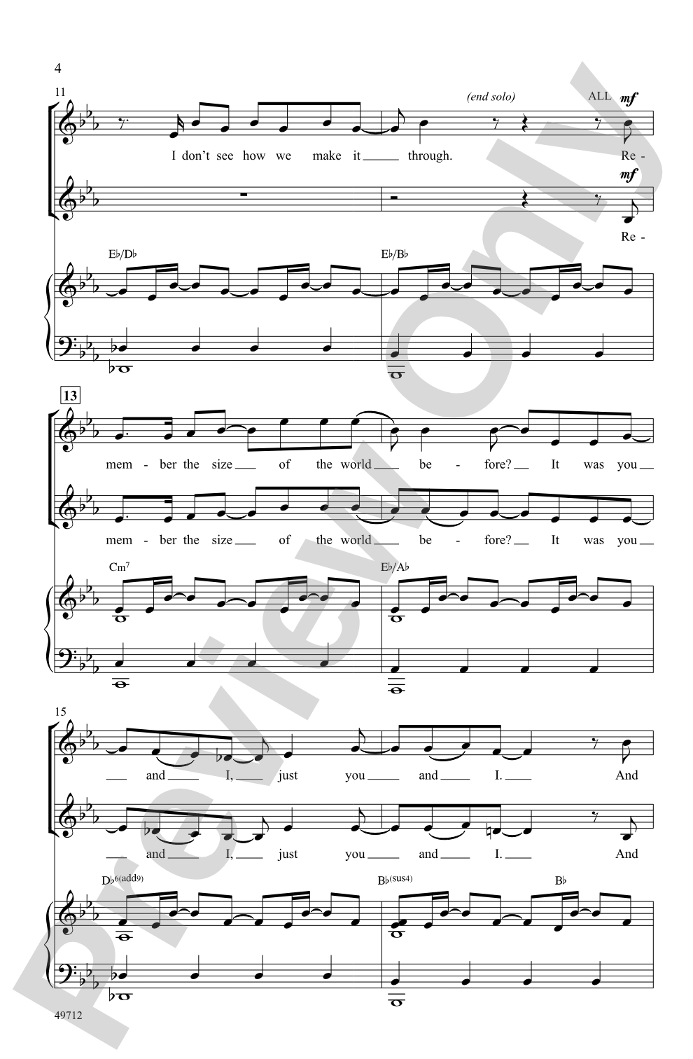 Keep the Beat: 2-Part Choral Octavo
