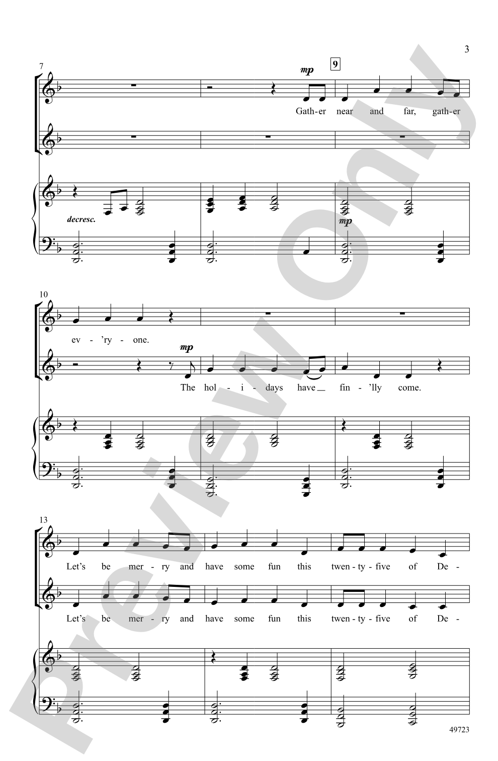 This Twenty-Five of December: 2-Part Choral Octavo