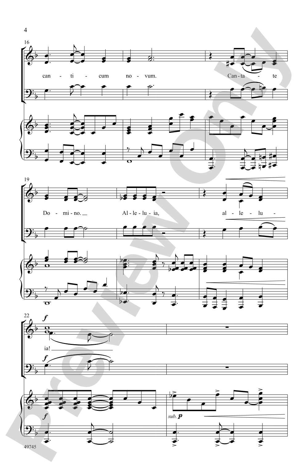 Benedicamus Domino: 3-Part Mixed Choral Octavo