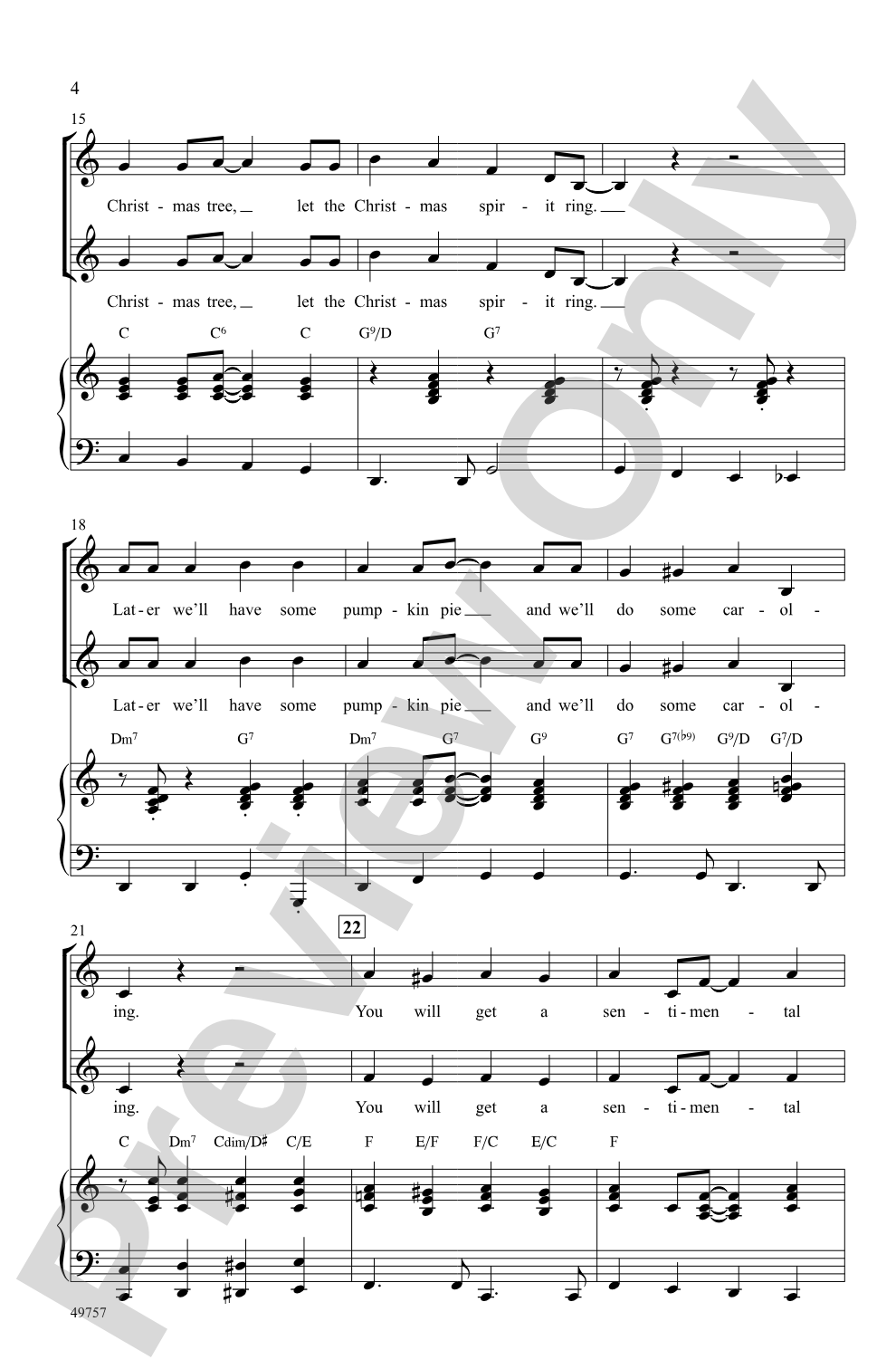 Rockin' Around the Christmas Tree with Jingle Bell Rock: 2-Part Choral Octavo
