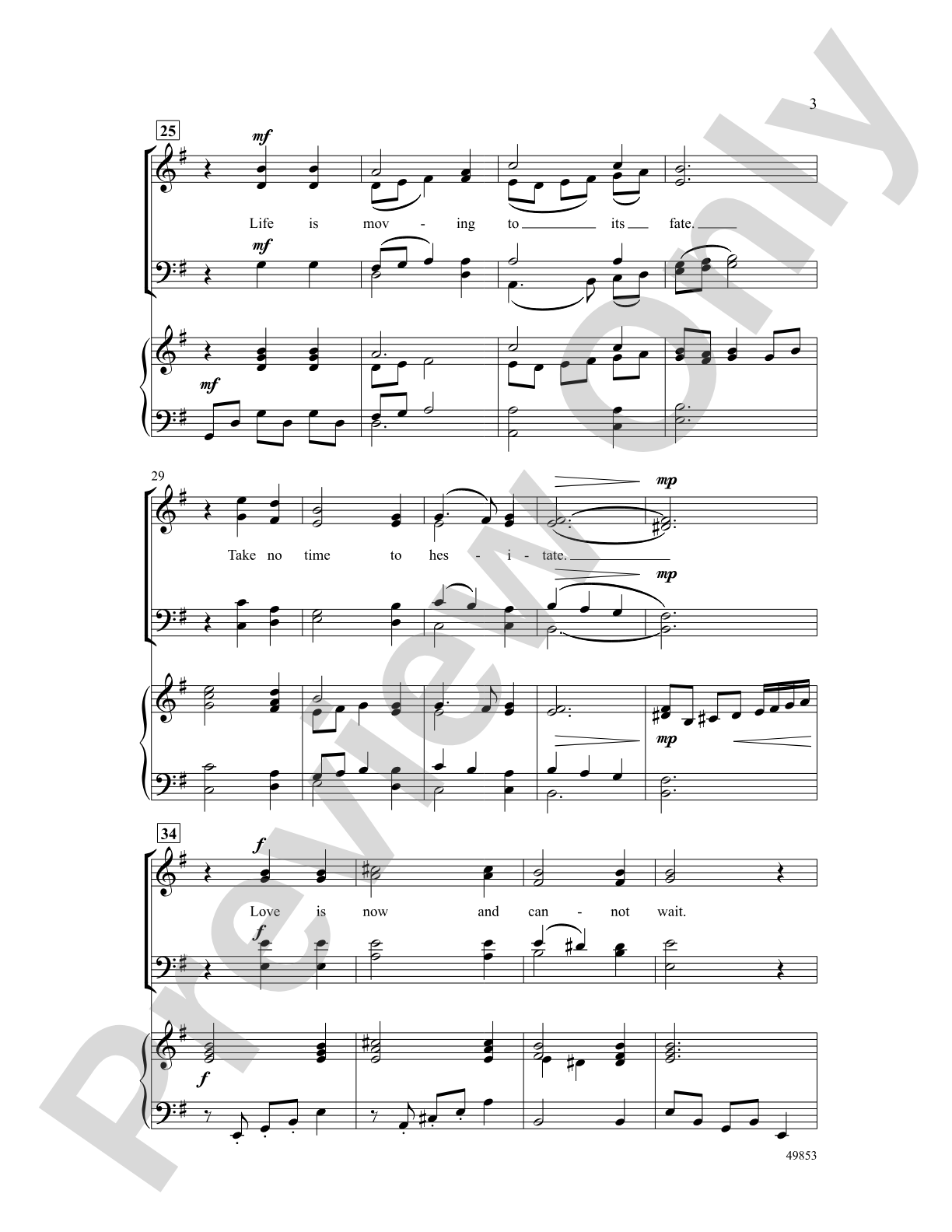 Cantimus de Amore: SATB Choral Octavo