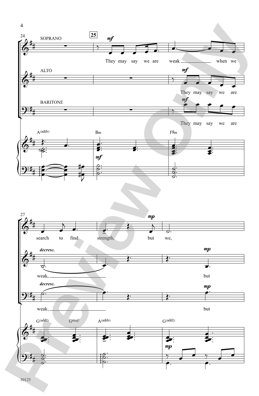 Today's Hope: SAB Choral Octavo