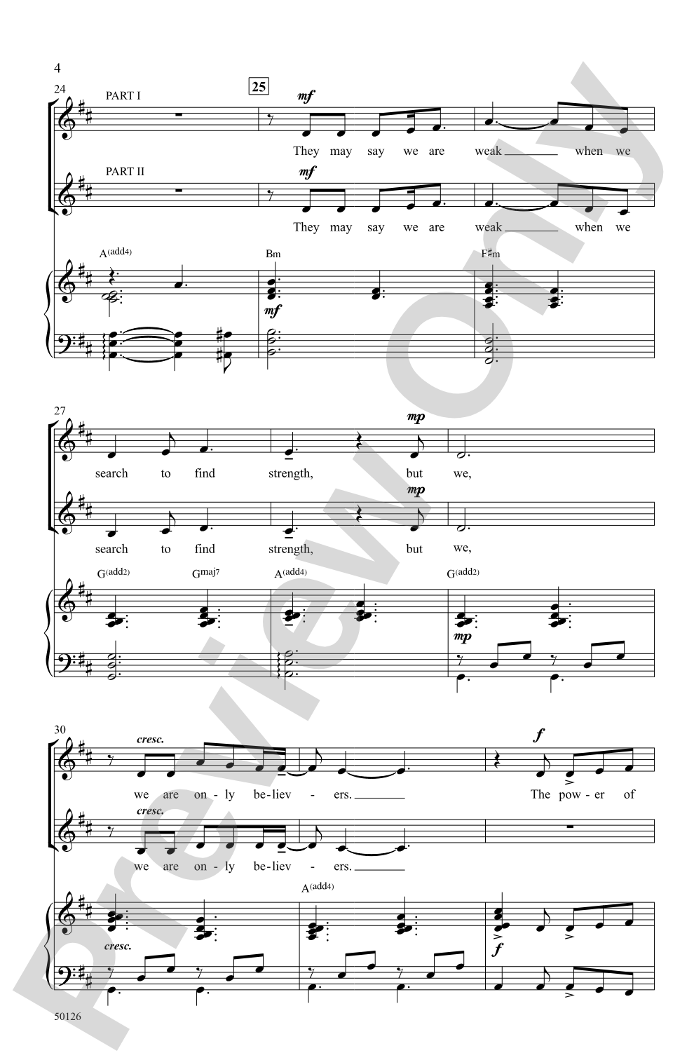 Today's Hope: 2-Part Choral Octavo