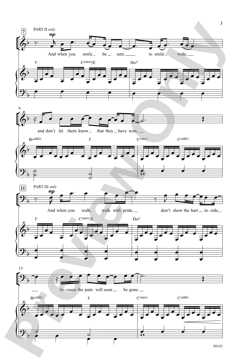 Dream Big: 3-Part Mixed Choral Octavo