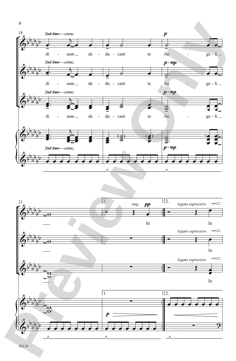 In Paradisum: SSAA Choral Octavo