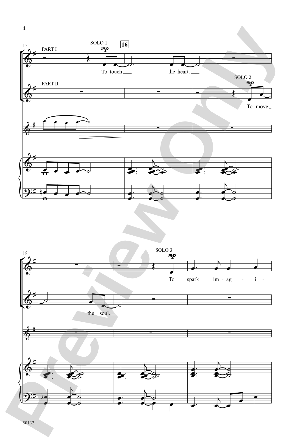 The Power of a Song: 2-Part Choral Octavo