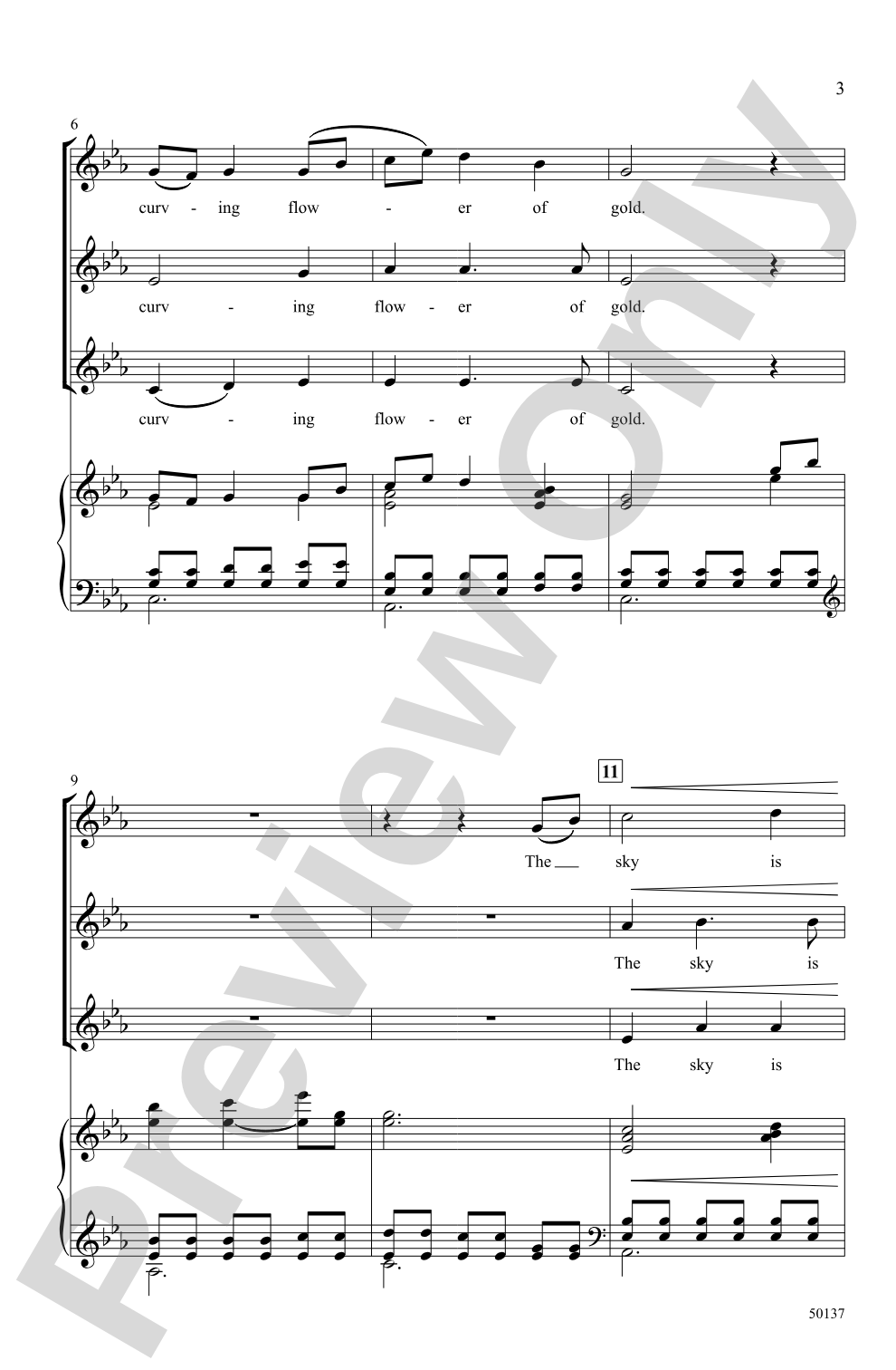 Tonight: SSA Choral Octavo