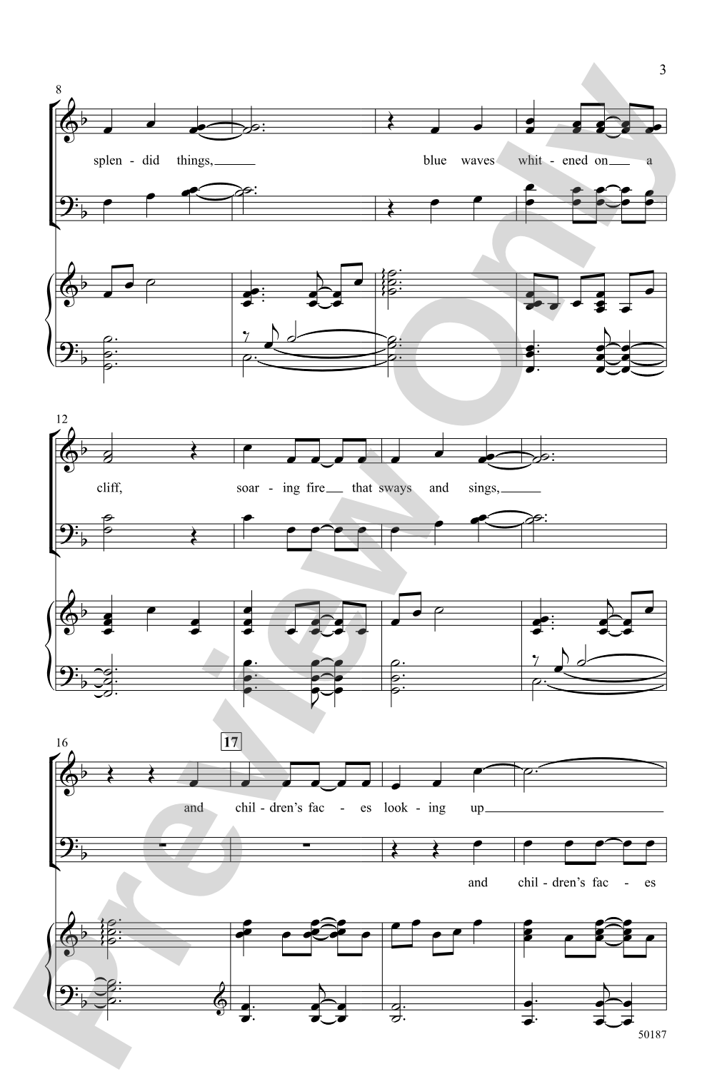 Life Has Loveliness: SATB Choral Octavo