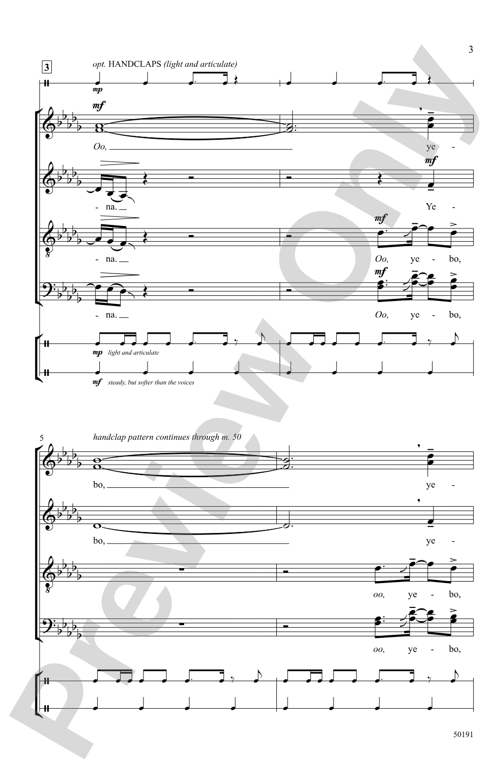 Jerusalema: SATB divisi, <I>a cappella</I> Choral Octavo