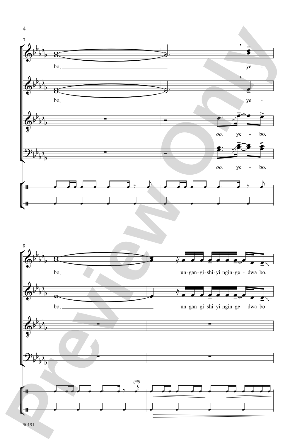 Jerusalema: SATB divisi, <I>a cappella</I> Choral Octavo