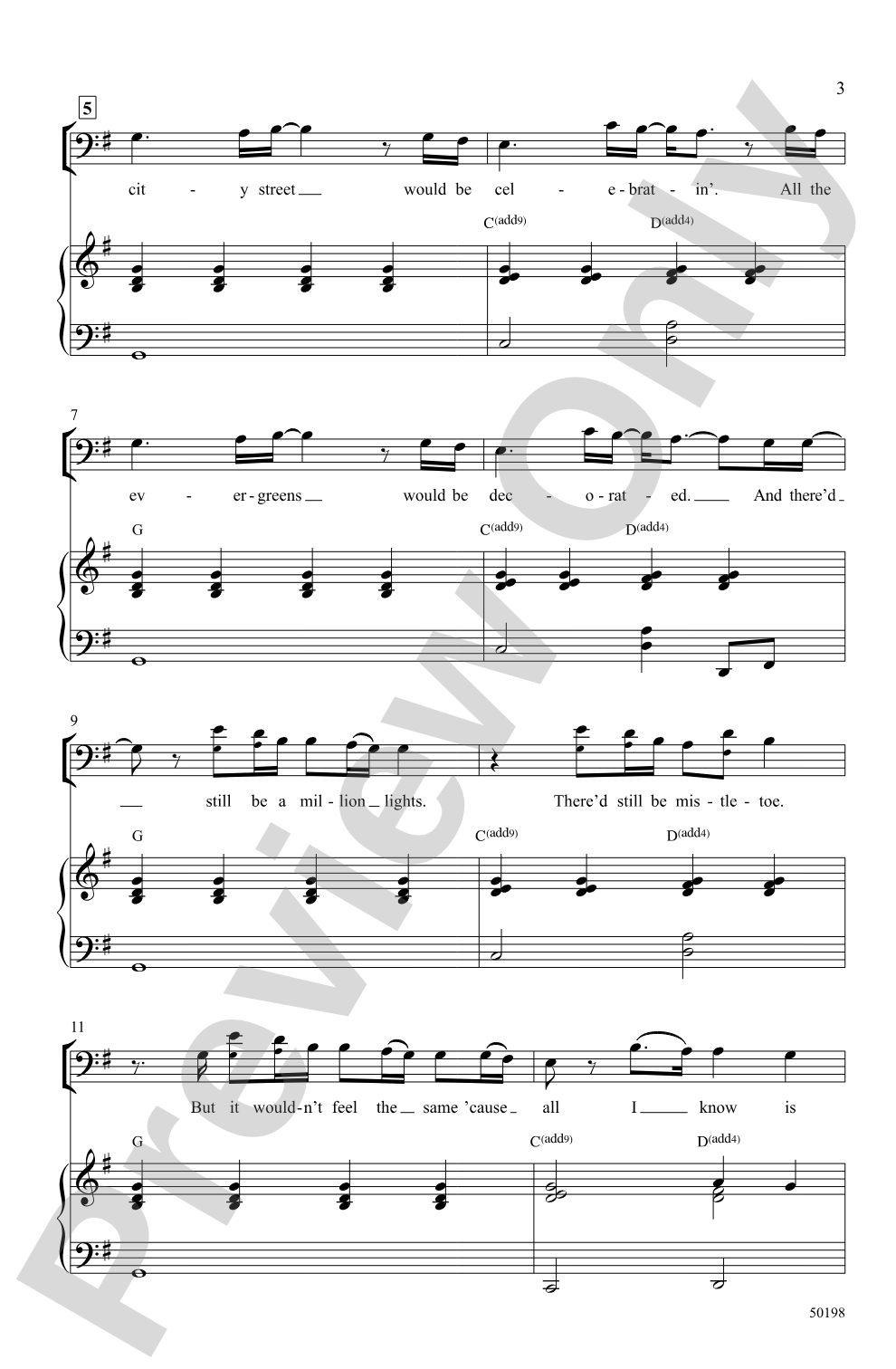 Christmas Isn't Christmas: SAB Choral Octavo